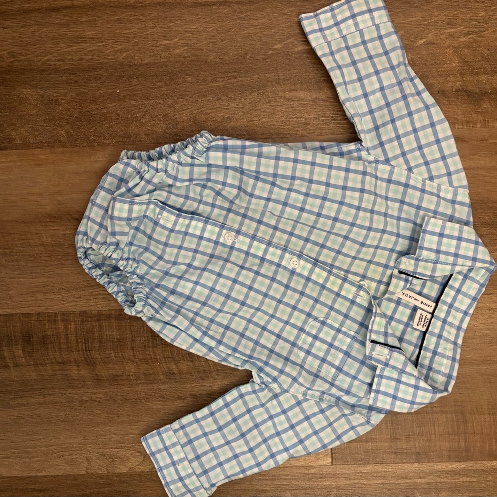 Janie and Jack button down onsie